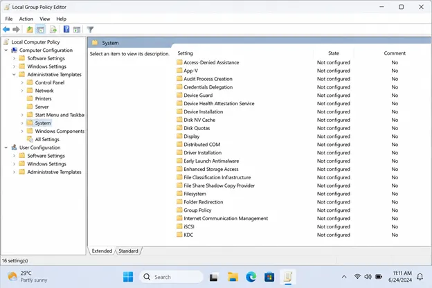 Group Policy Editor