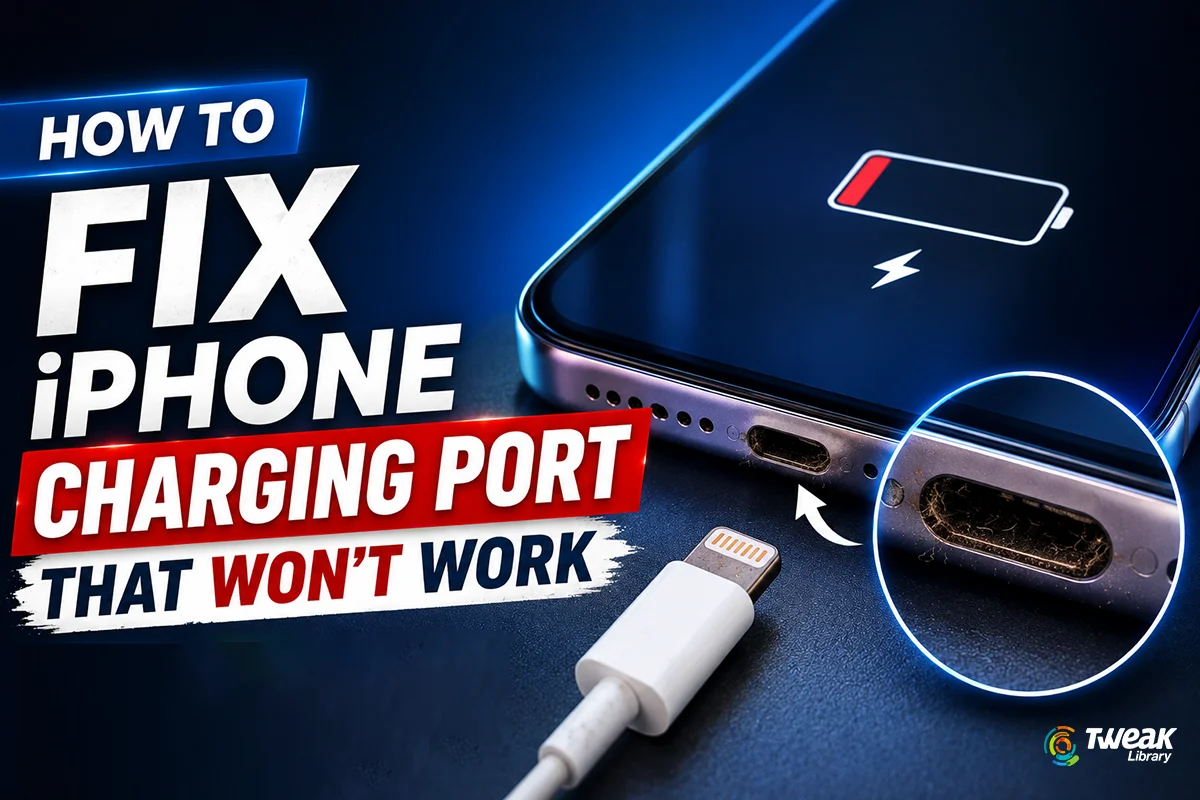 How to Fix an iPhone Charging Port That Won’t Work