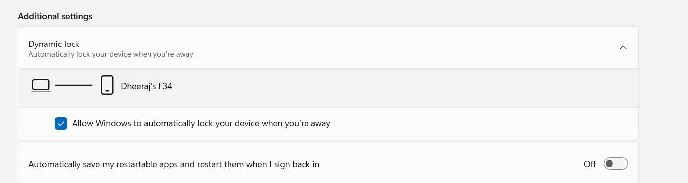 automatically lock