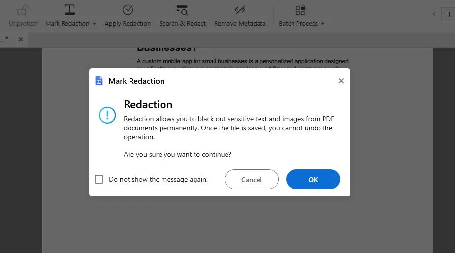 click ok