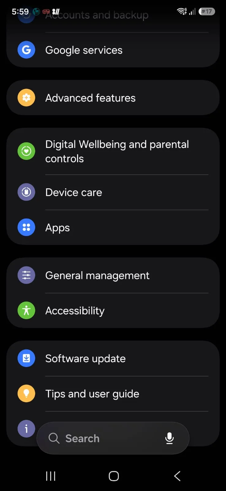 phone setting