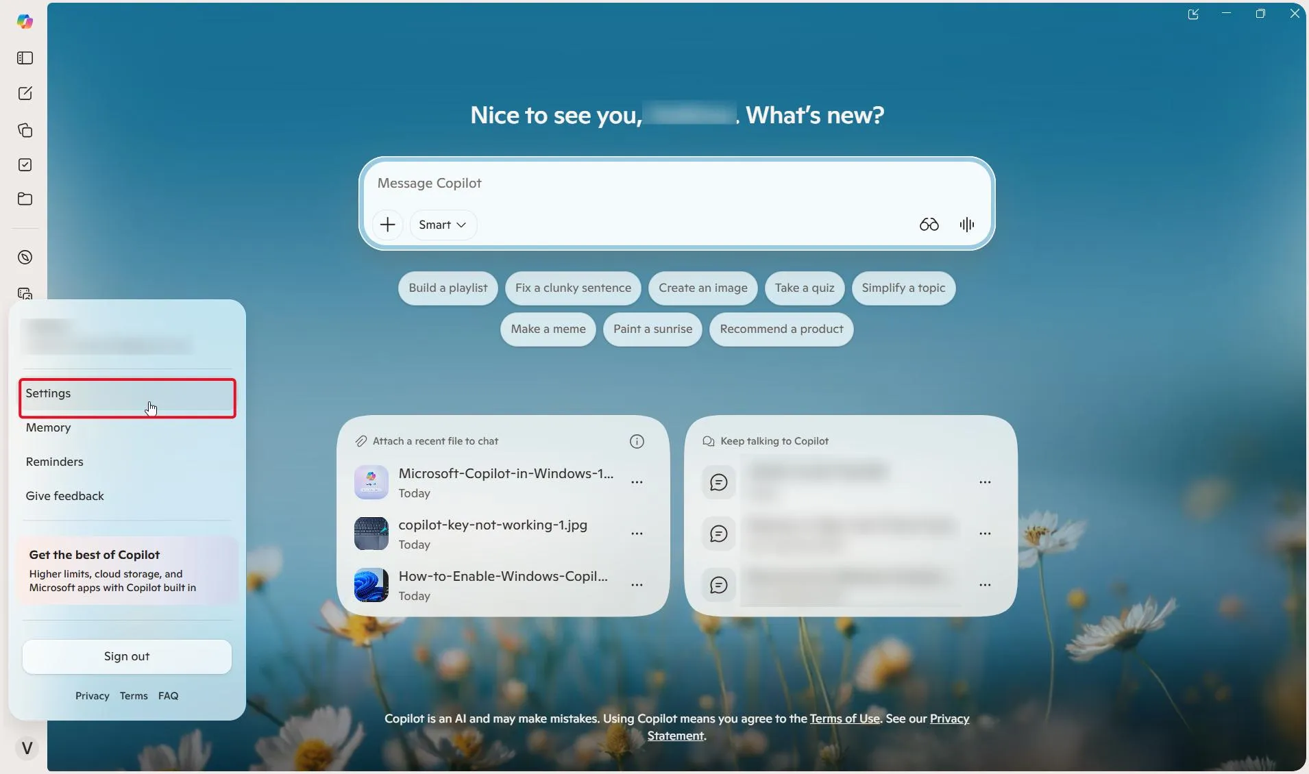 Copilot app