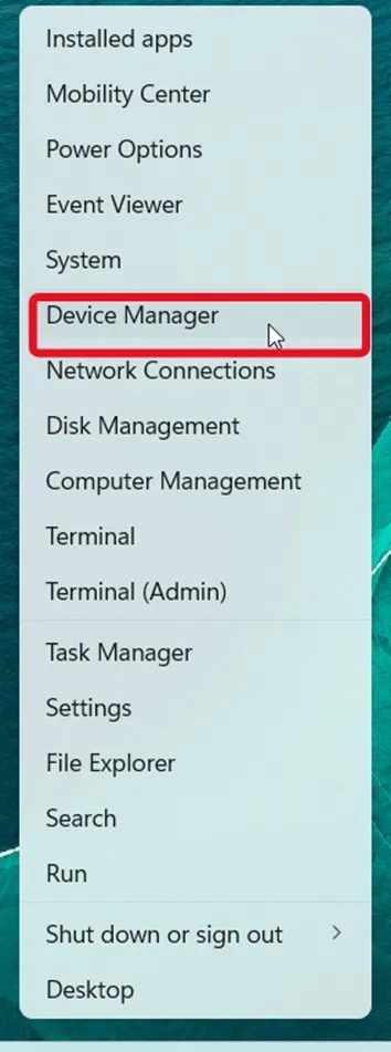 Device Manager