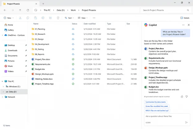 Get help without leaving File Explorer