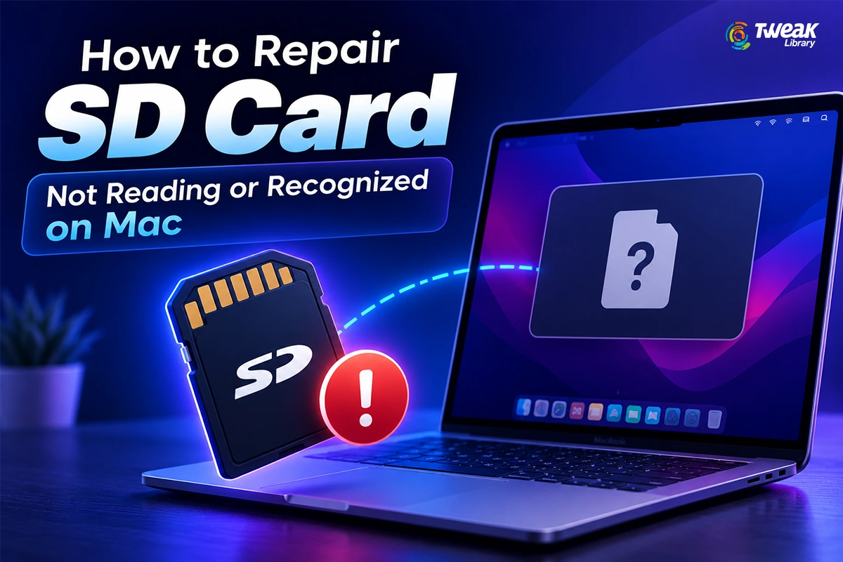 How to Repair SD Card Not Reading or Recognized on Mac