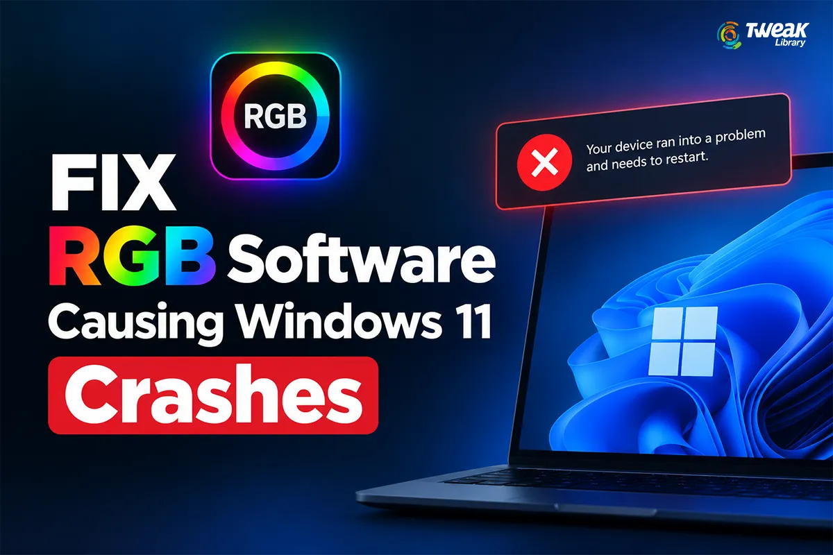 RGB Software Causing Windows 11 Crashes? Here’s How to Fix It