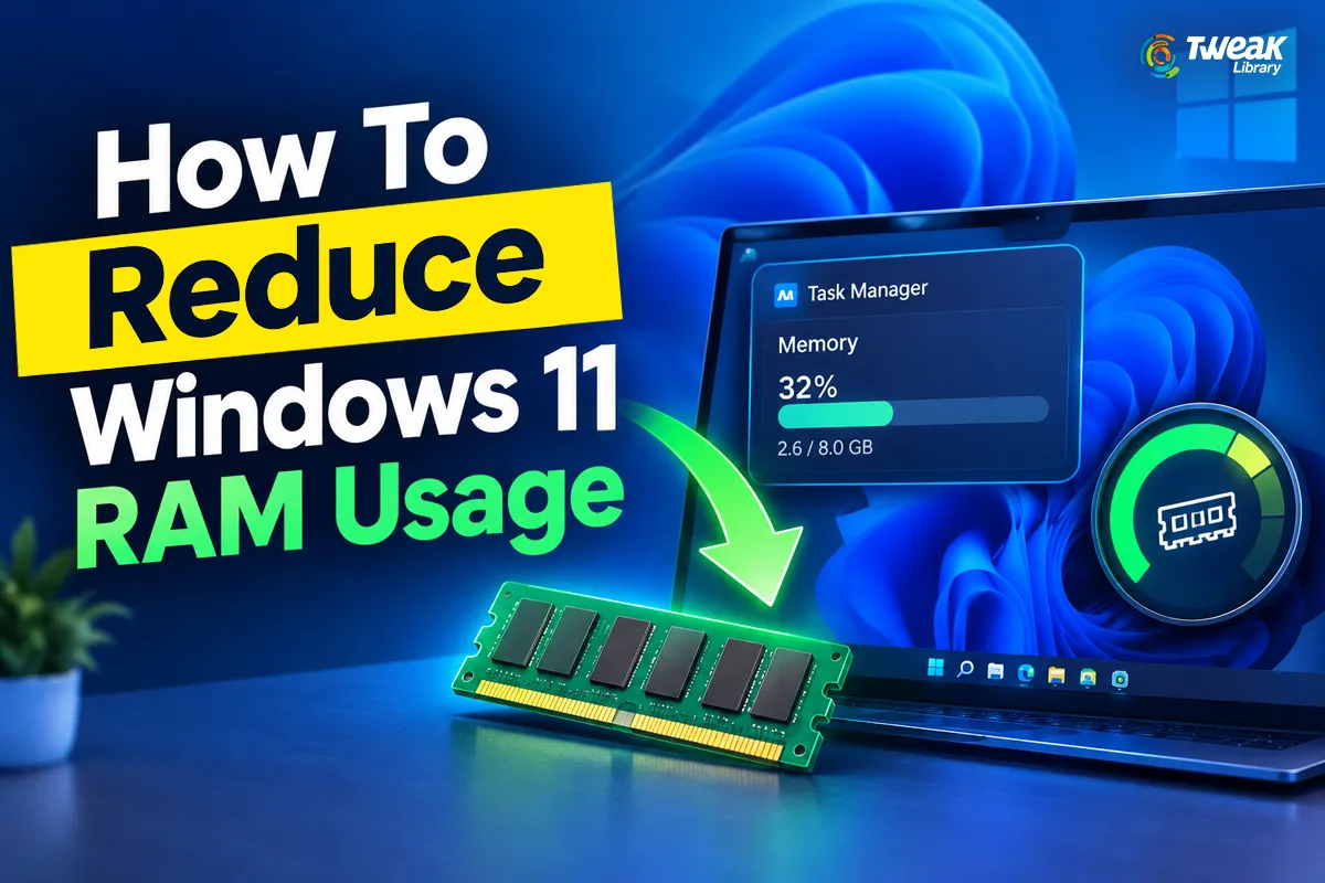 How To Reduce Windows 11 RAM Usage And Stop Memory?