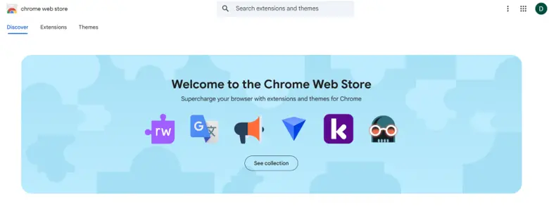 chrome web store